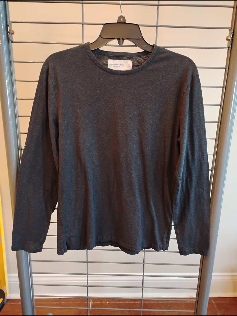 Abercrombie & Fitch Soft A&F Tee - Black Heather